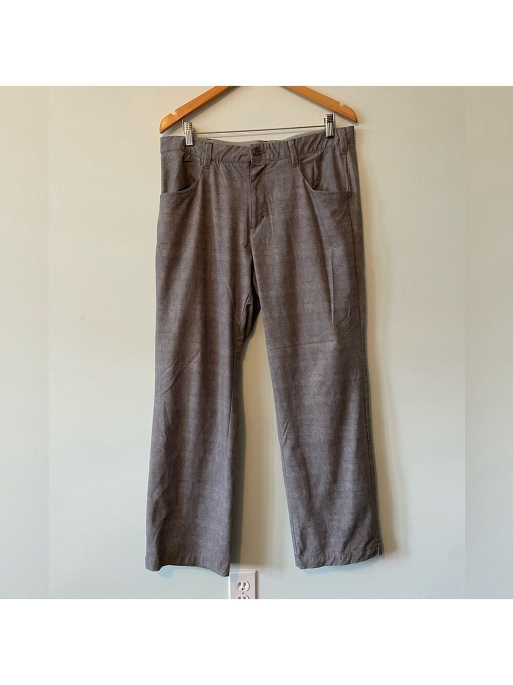 Adidas Men's Grey Dress Pants 34x30